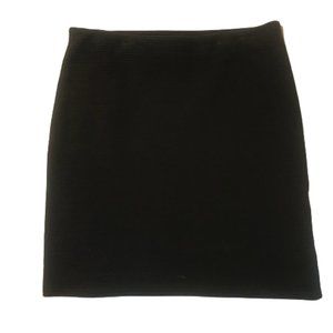 NWT Forever 21 Skirt Micro Mini Black Ribbed Size Medium